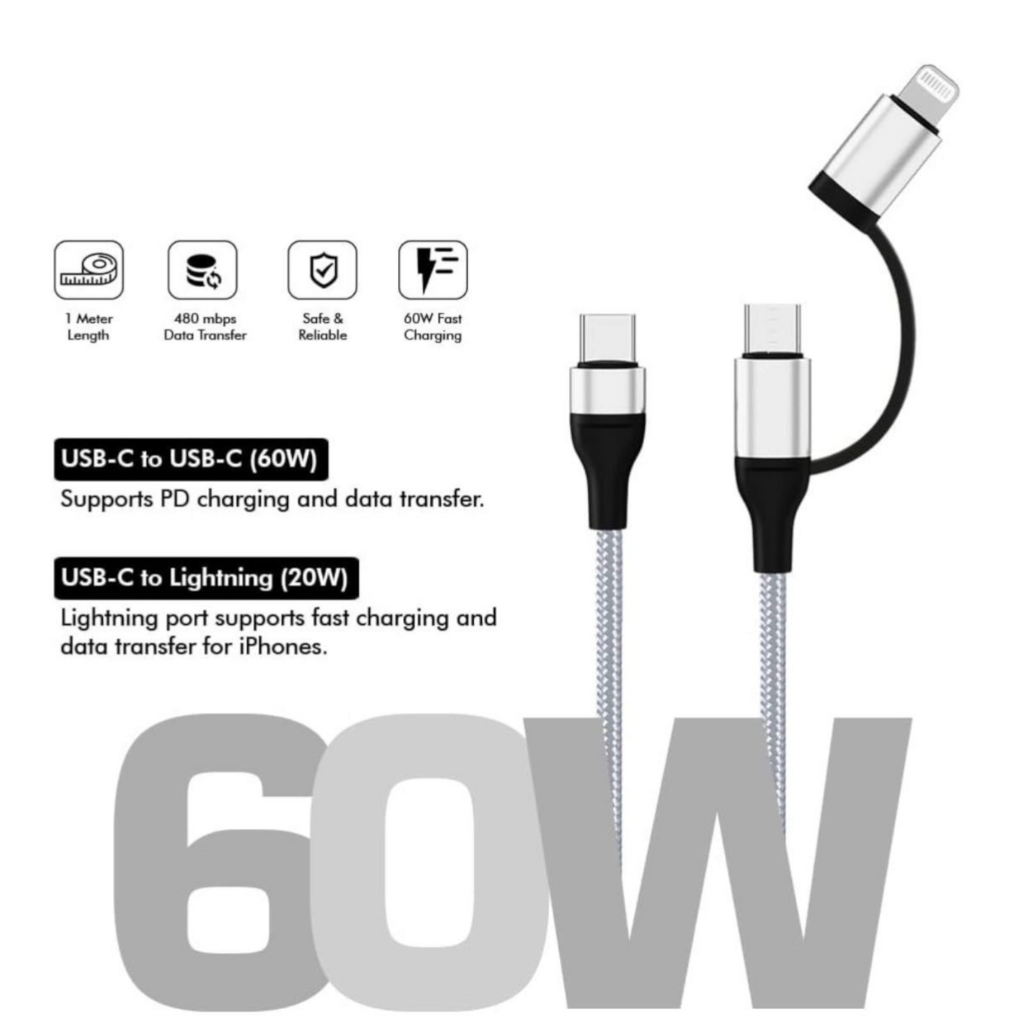 2in1 USB Cable